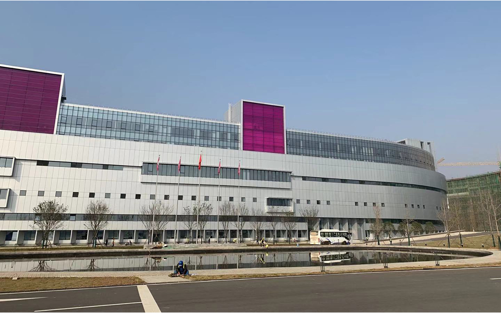 YMTC Technology plant ,Wuhan China