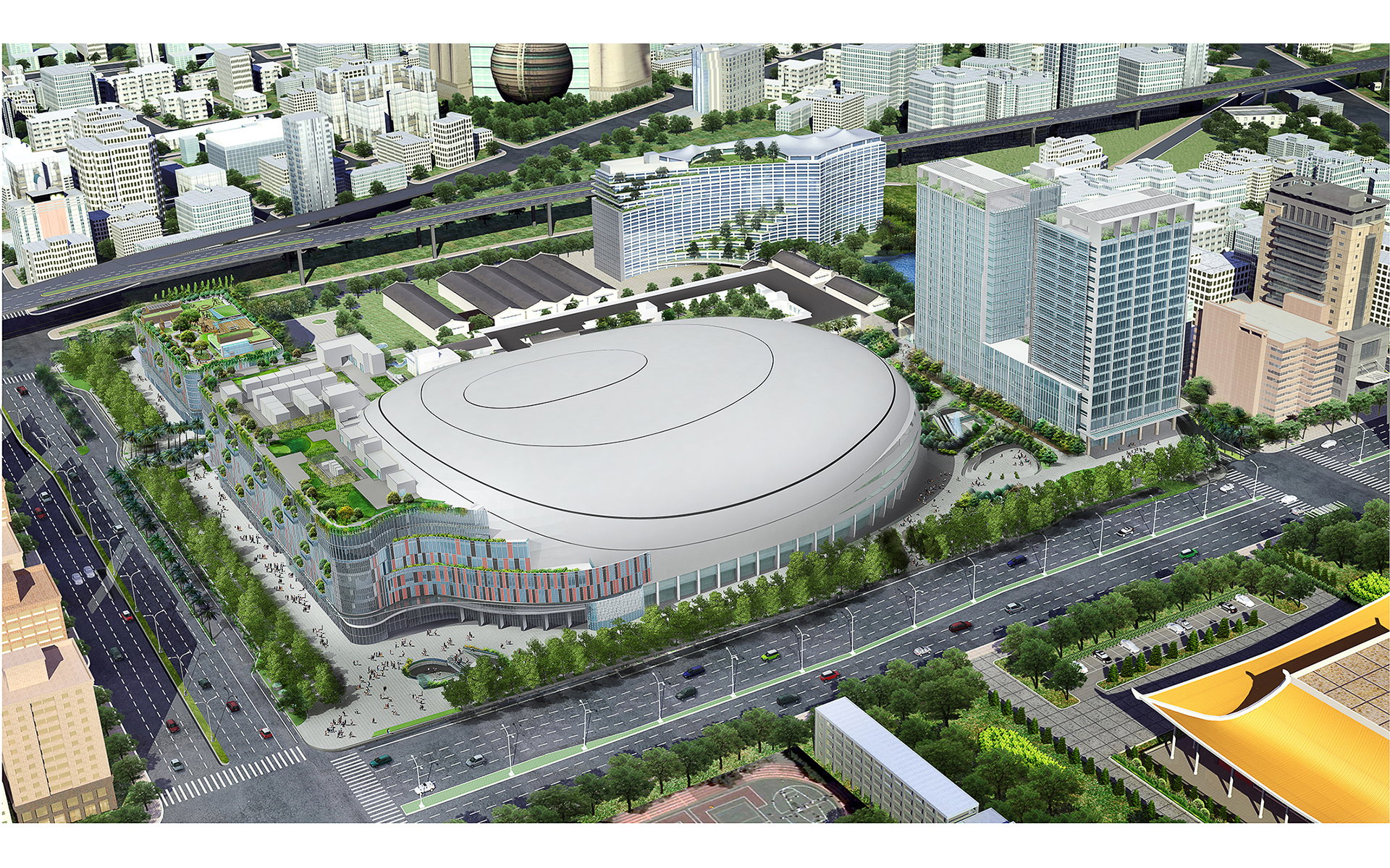 台北文化體育園區整體規劃