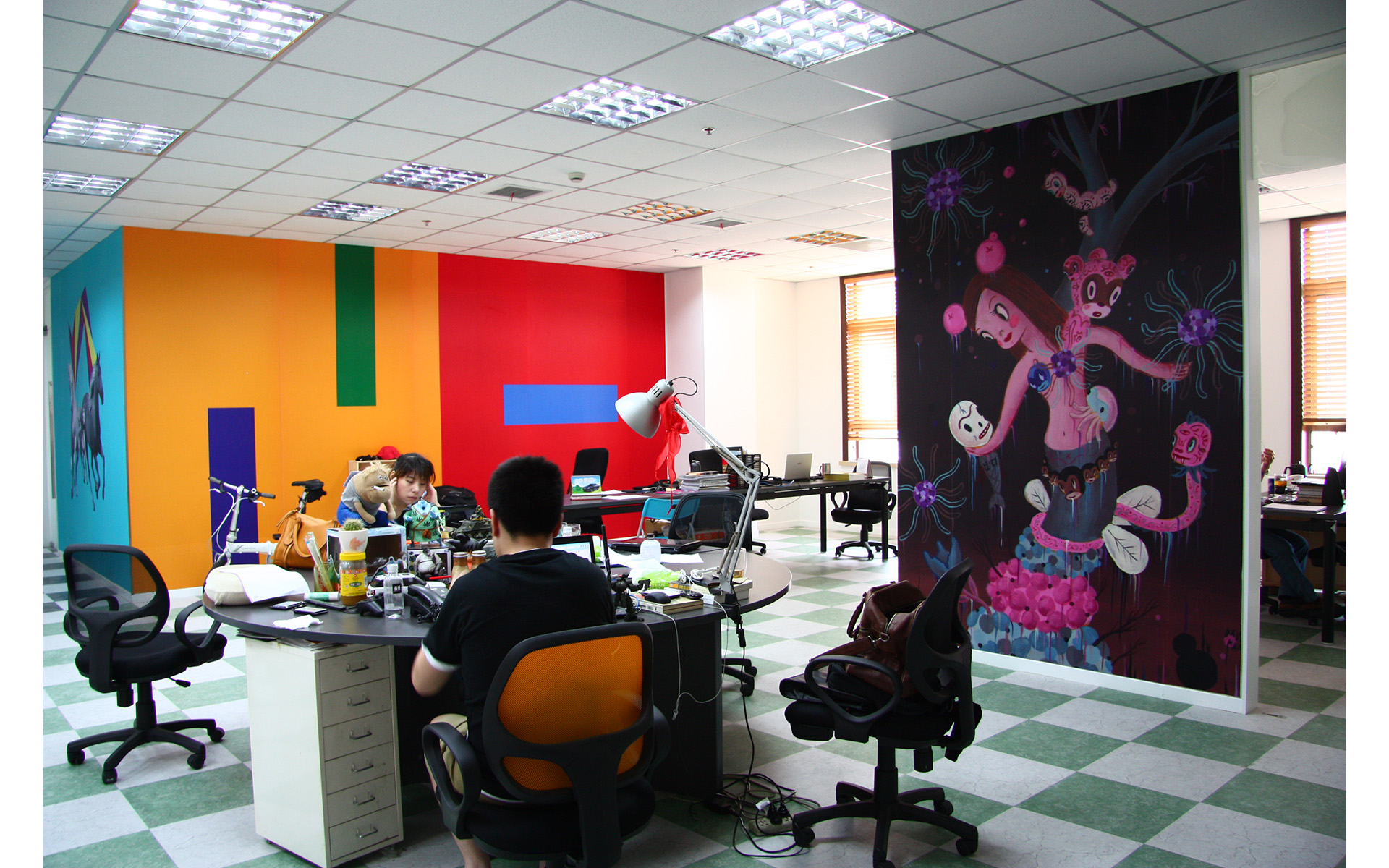 Ideology Advertising Office space design 