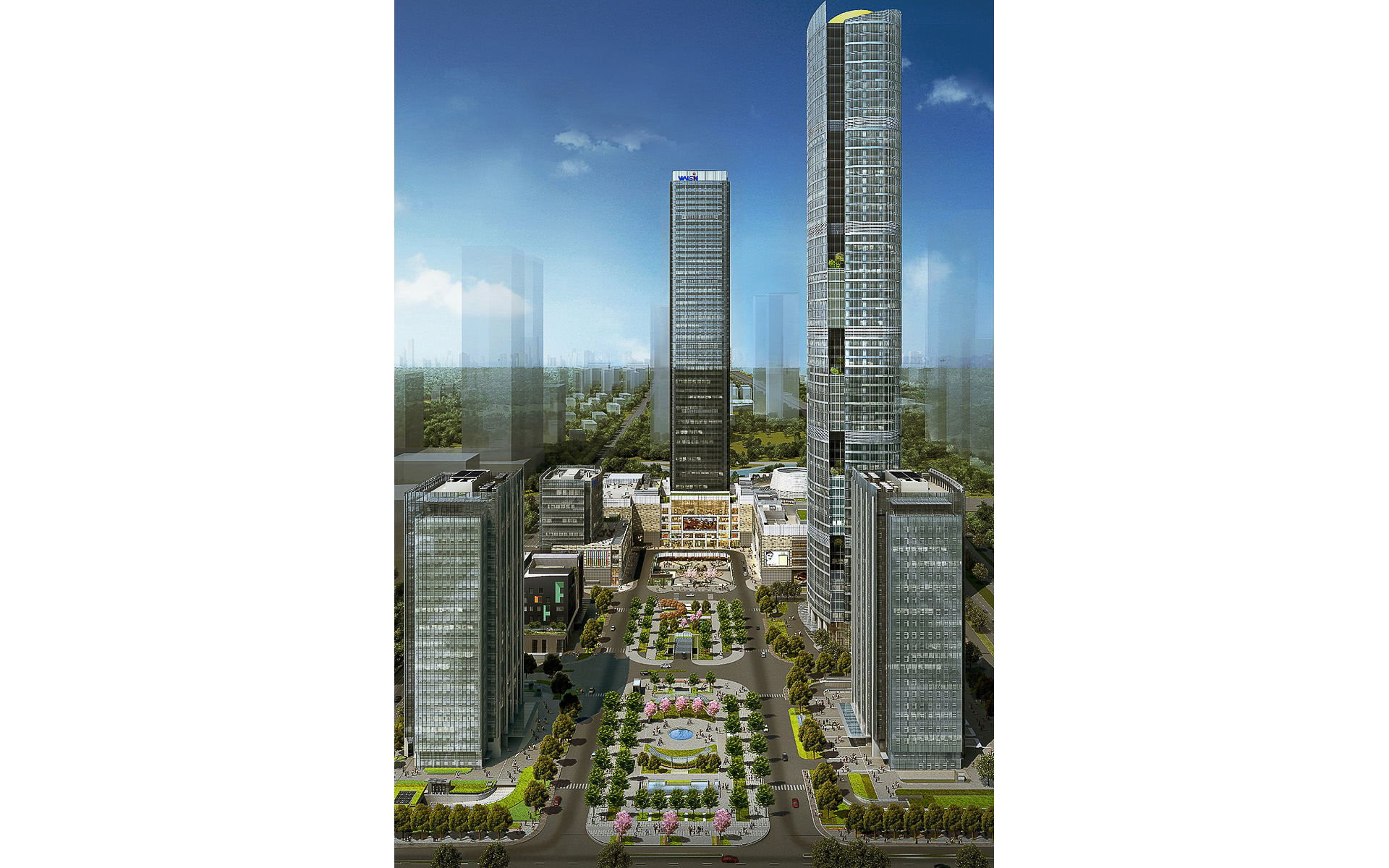 南京華新城整體規劃開發